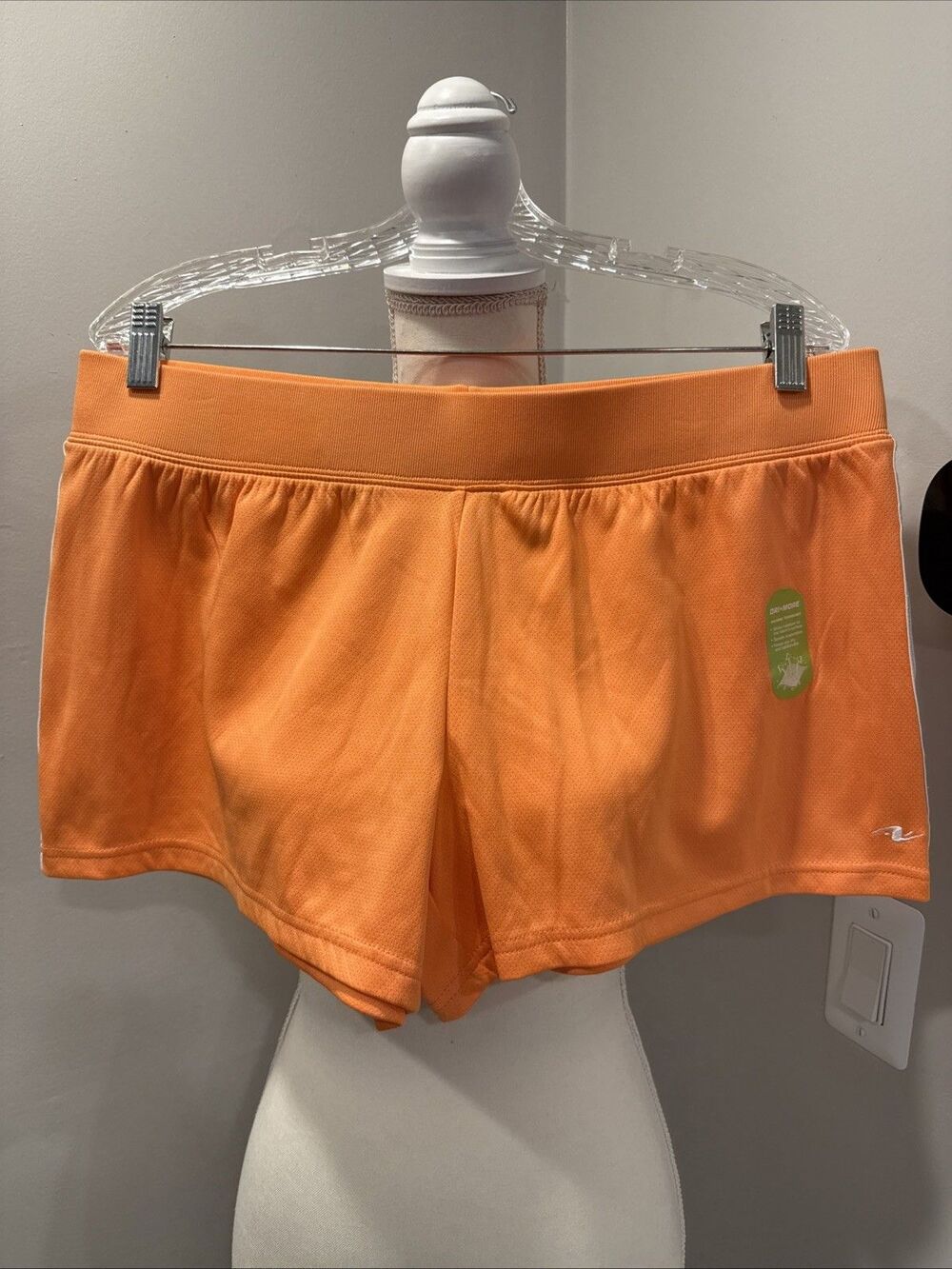 Athletic Works DRI-Works Shorts Orange Size Large 12-14 New Without Tags